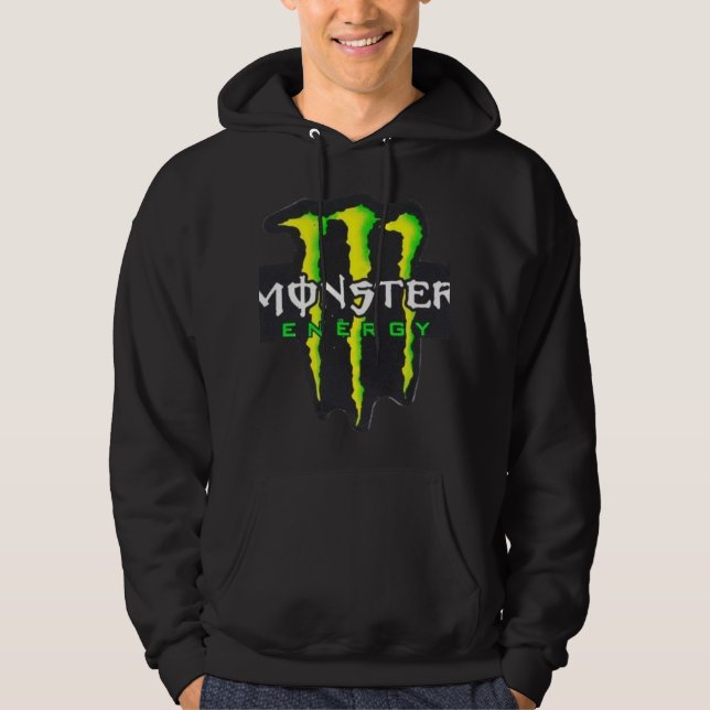 monster energy, energy drink, extreme sports, adre hoodie (Front)