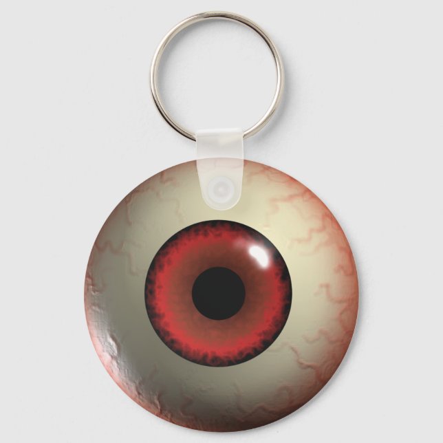 Monster Eye-Ball Key-Chain Key Ring (Front)