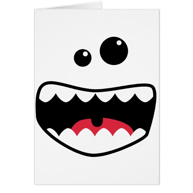 Monster face (Front)