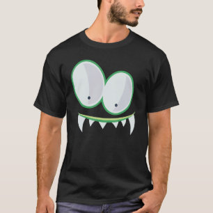 Monster Face Costume  Halloween Kids Adults 17 T-Shirt