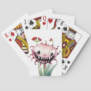 Monster Flower Playing Cards