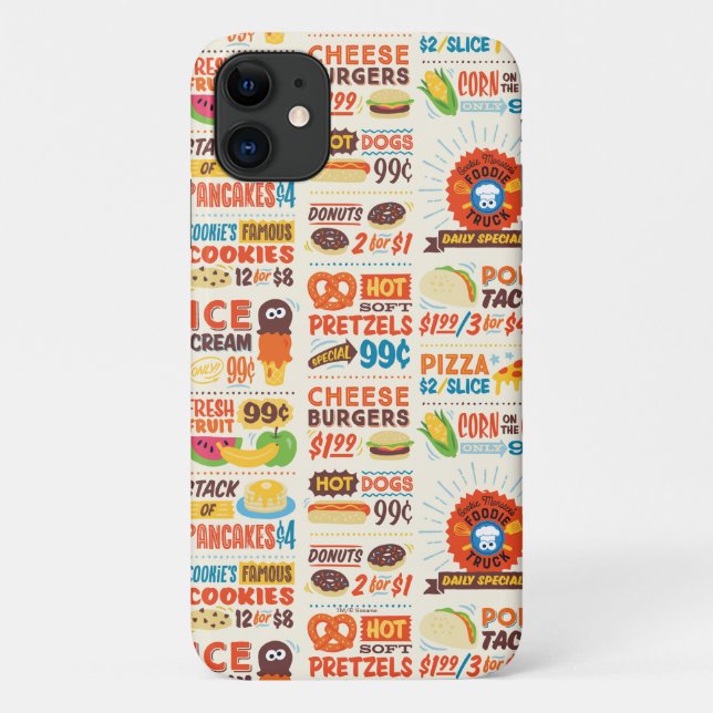 Monster Foodies Pattern Case-Mate iPhone Case (Back)