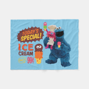 Monster Foodies Today's Special Fleece Blanket