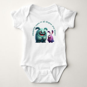 Monster Friends: Suzi & Bob Baby Bodysuit