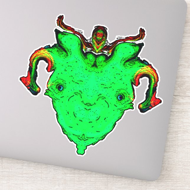 Monster god face (Detail)