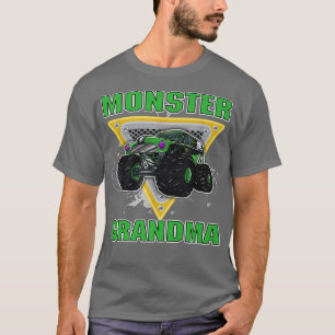 Monster GrandMa Monster Truck Are My Jam Grandmoth T-Shirt