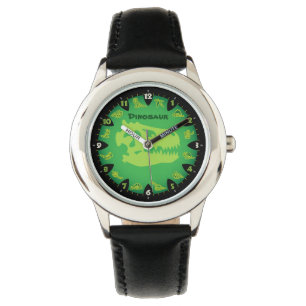 Monster Green Dinosaur Watch