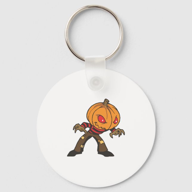 Monster Halloween   Key Ring (Front)