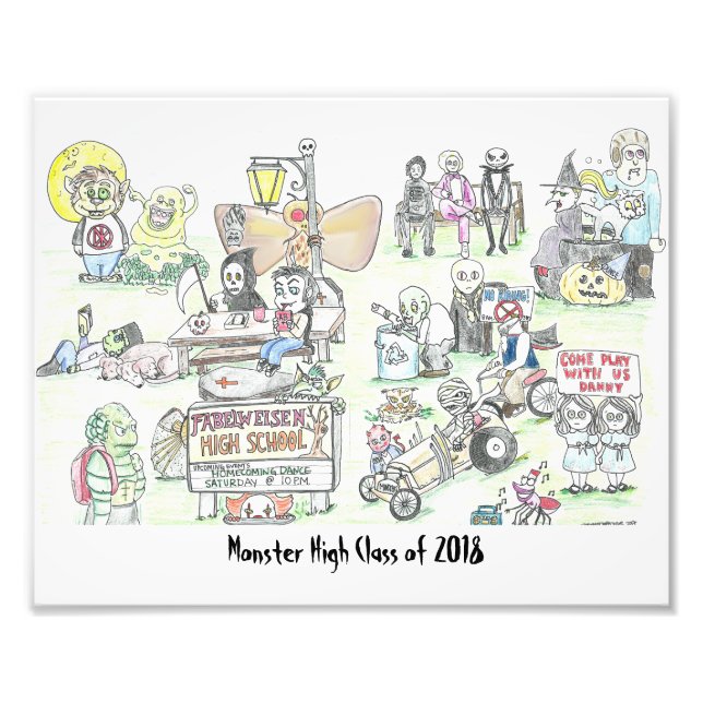 Monster High Photo Print (Front)