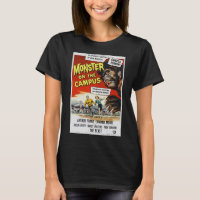 Monster, horror movie vintage poster