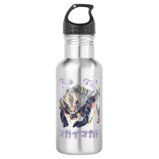 Monster Hunter Rise Magnamalo Kanji Icon  532 Ml Water Bottle