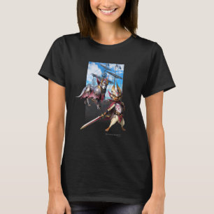 Monster Hunter Rise:sunbreak Palico&palamute T-Shirt