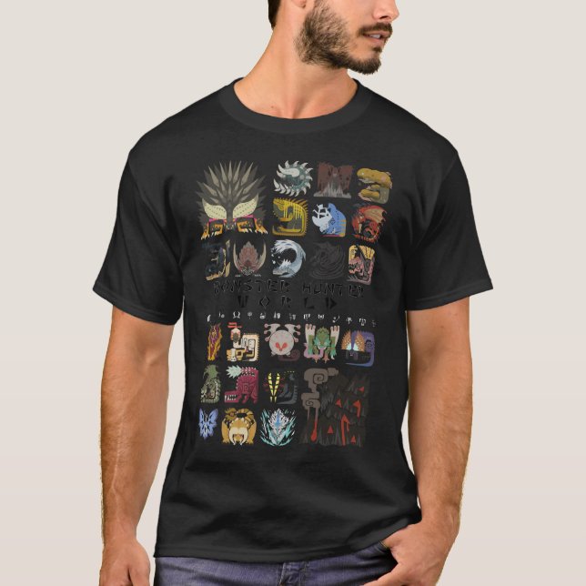 Monster Hunter World T-Shirt (Front)
