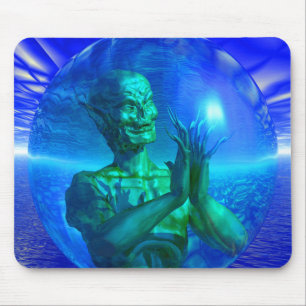 Monster in a Bubble Mouse Mat