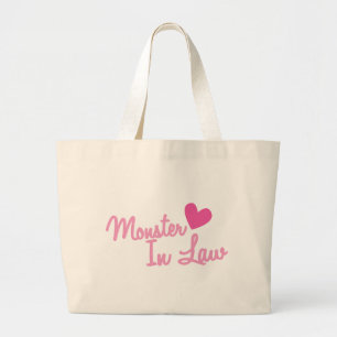 monster in law large tote bag