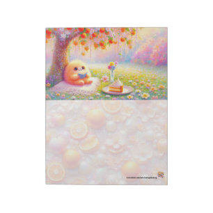 Monster in the Citrus Grove Notepad