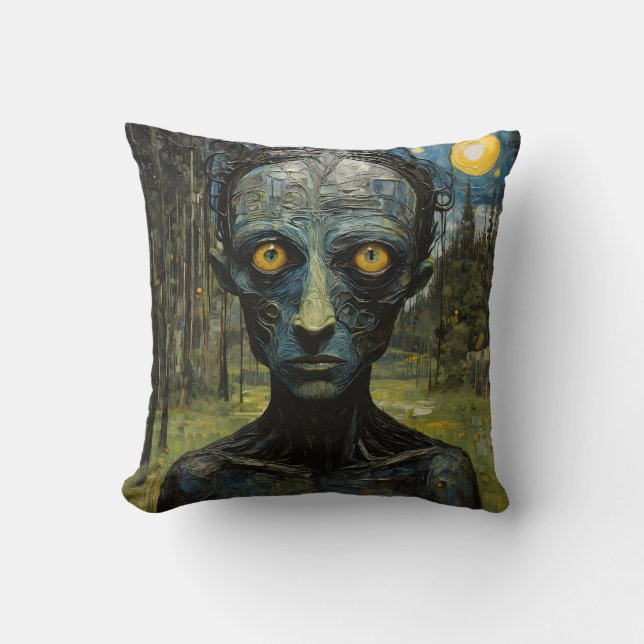 Monster in the forest cushion (Front)