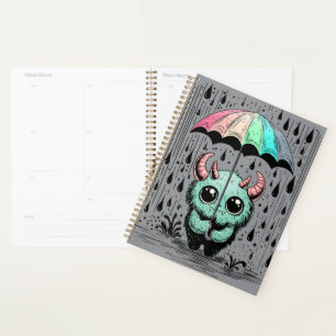 Monster in the Rain Planner