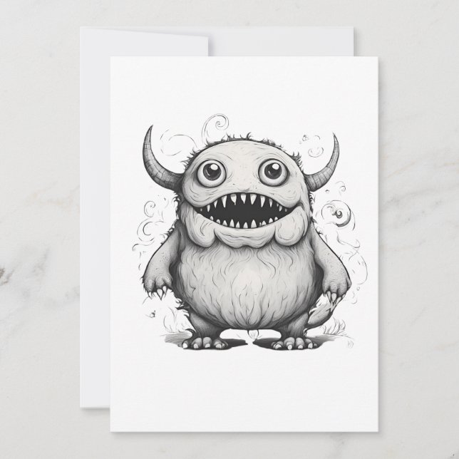 monster invitation (Front)