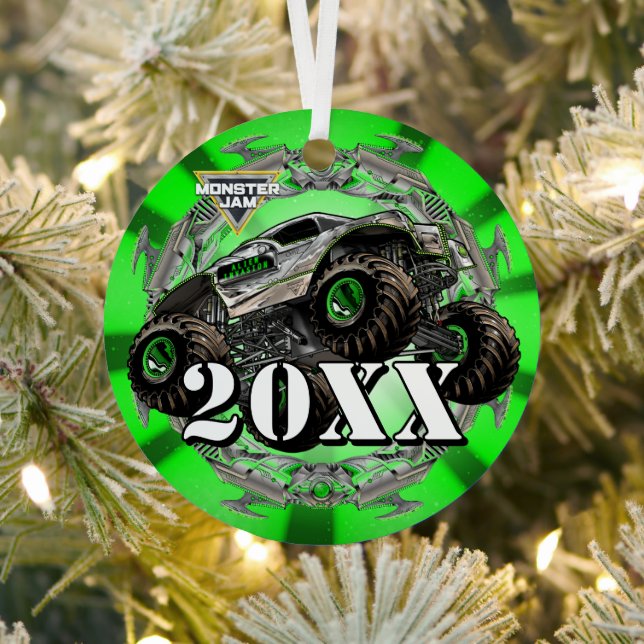 Monster Jam Alien Invasion Metal Tree Decoration (Insitu)
