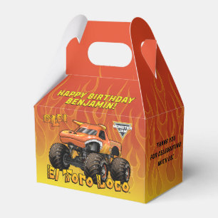 Monster Jam - El Toro Loco Birthday Favour Box