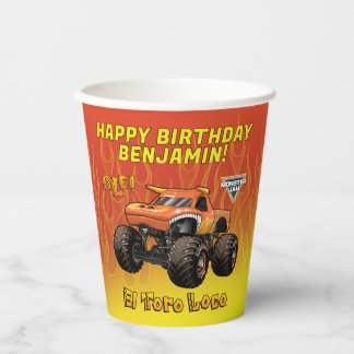 Monster Jam - El Toro Loco Birthday Paper Cups