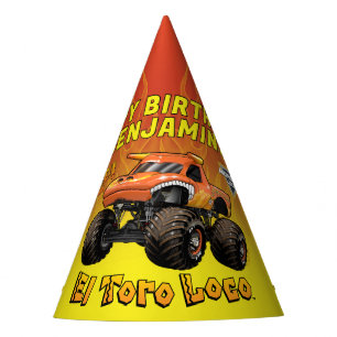Monster Jam - El Toro Loco Birthday Party Hat
