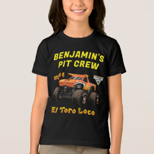 Monster Jam - El Toro Loco Birthday Pit Crew Tri-Blend Shirt