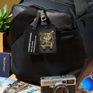 Monster Jam Group Luggage Tag