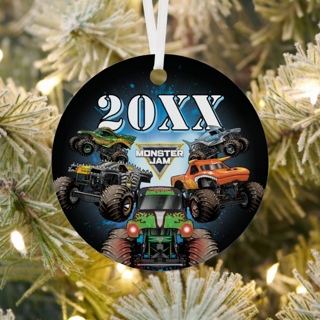 Monster Jam Group Metal Tree Decoration (Insitu)