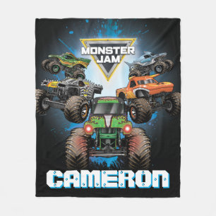 Monster Jam Group - Personalised Fleece Blanket