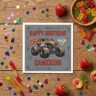 Monster Jam - Monster Mutt Birthday Napkin