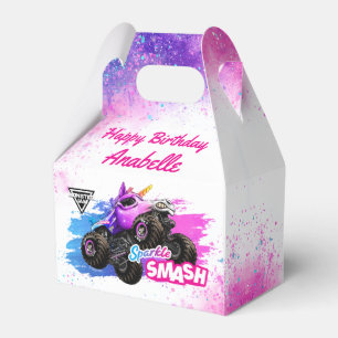 Monster Jam - Sparkle Smash Birthday Favour Box