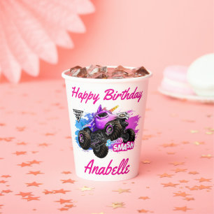 Monster Jam - Sparkle Smash Birthday Paper Cups