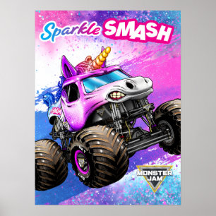 Monster Jam Sparkle Smash Poster