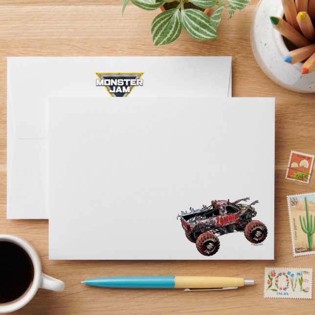 Monster Jam - Zombie Truck Envelope (Desk)
