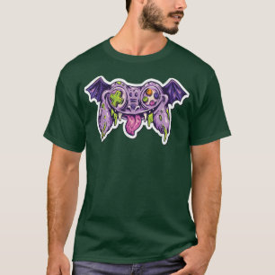 Monster Joystick I Controller Halloween Gamer Horr T-Shirt