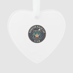 Monster Kaiju Cat Cat Graphic Tee Art - Monster Ka Ornament