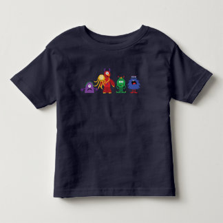 Monster Line toddler navy blue tee