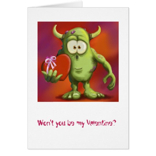 Monster Love Card