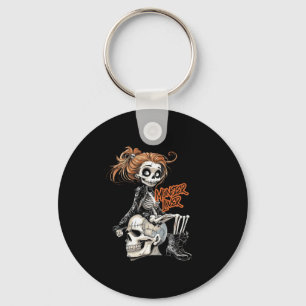 Monster Lover Fun Skeleton Ghoul Cute Vintage Hall Key Ring