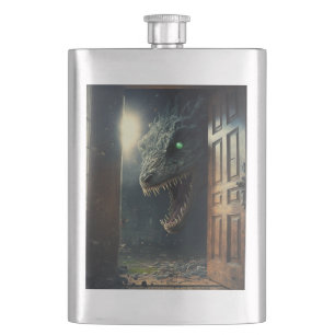 Monster lurk hip flask