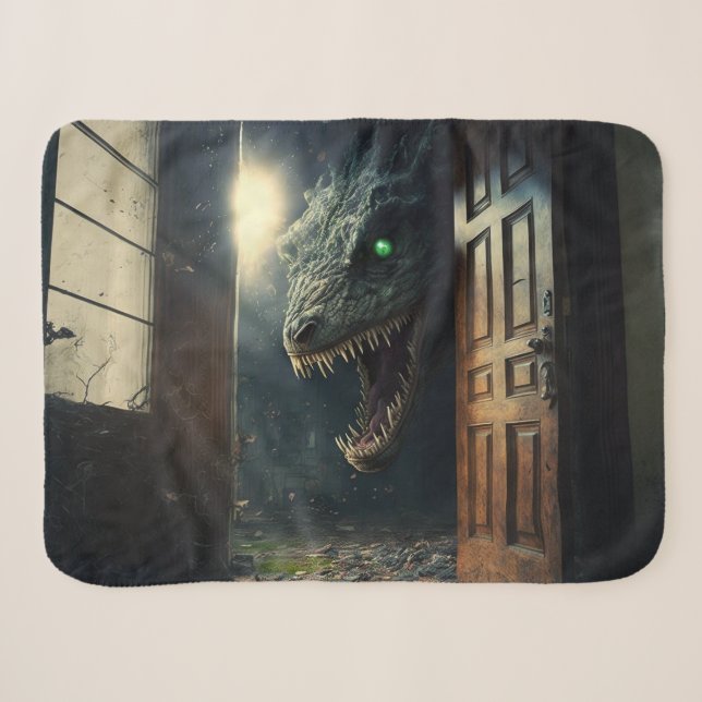 monster lurk sherpa blanket (Front (Horizontal))