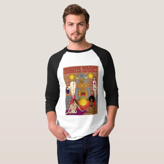 Monster Magnet Raglan T-shirt (Front Full)
