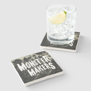 MONSTER MAKERS Marble Coaster