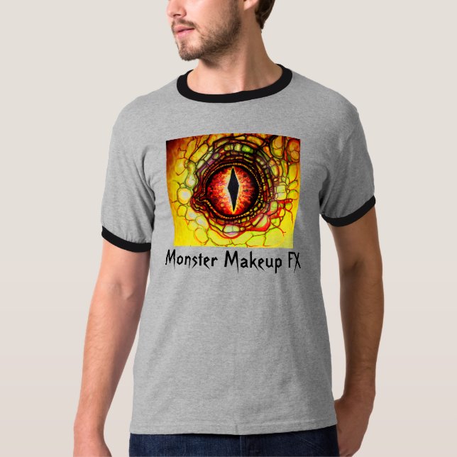 Monster Makeup FX™ Logo Ringer T-Shirt (Front)