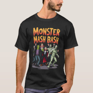 Monster Mash Bash Spooky Dance Party T-Shirt
