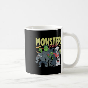 Monster Mash Funny Halloween Spooky Season Trick O Coffee Mug
