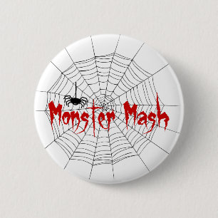Monster Mash Halloween 6 Cm Round Badge