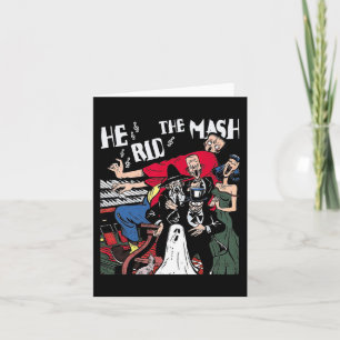 Monster Mash Halloween Ghoul Ghost  Card